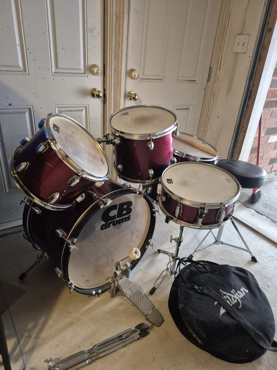 CB Drums Set - Burgundy - photo 2
