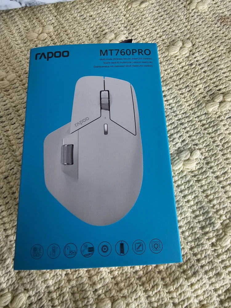 New Rapoo MT760PRO Multi-Mode Wireless Mouse