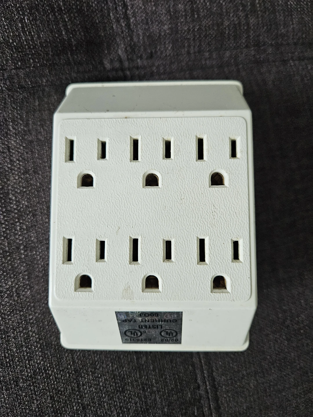 🥕 Electric Outlet Adapter Current Tap 600J 125V 15A