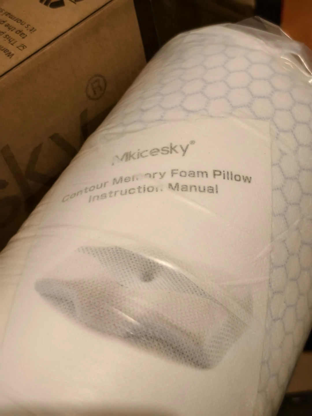 Mkicesky Contour Memory Foam Pillow