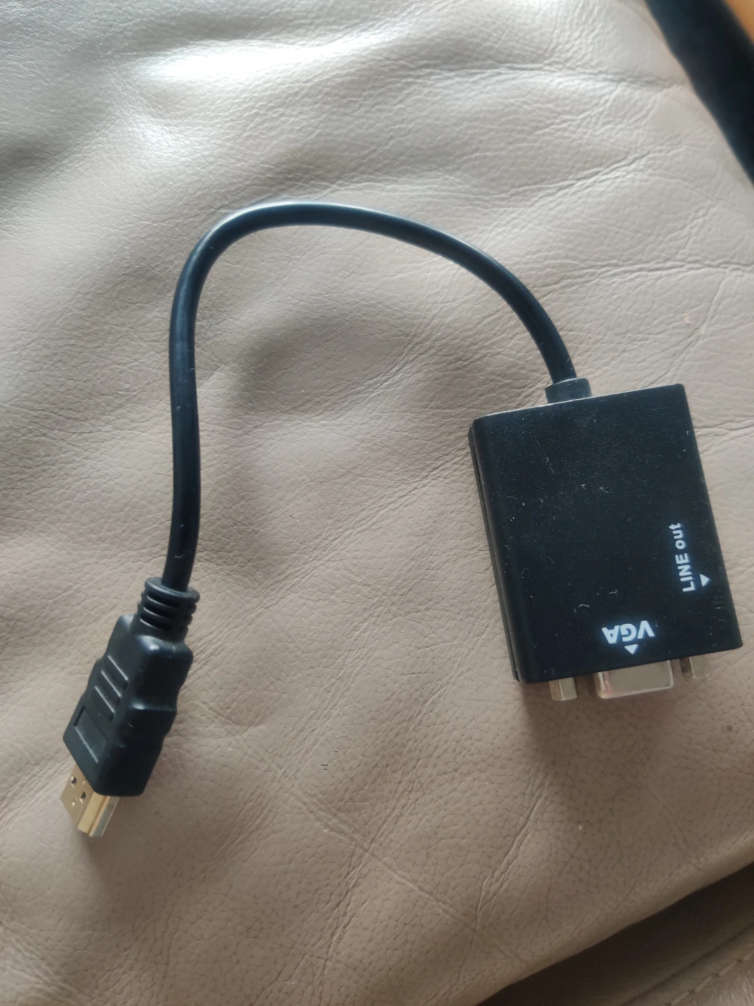 HDMI to VGA + 3.5mm Audio Adapter, M/F, 1080p