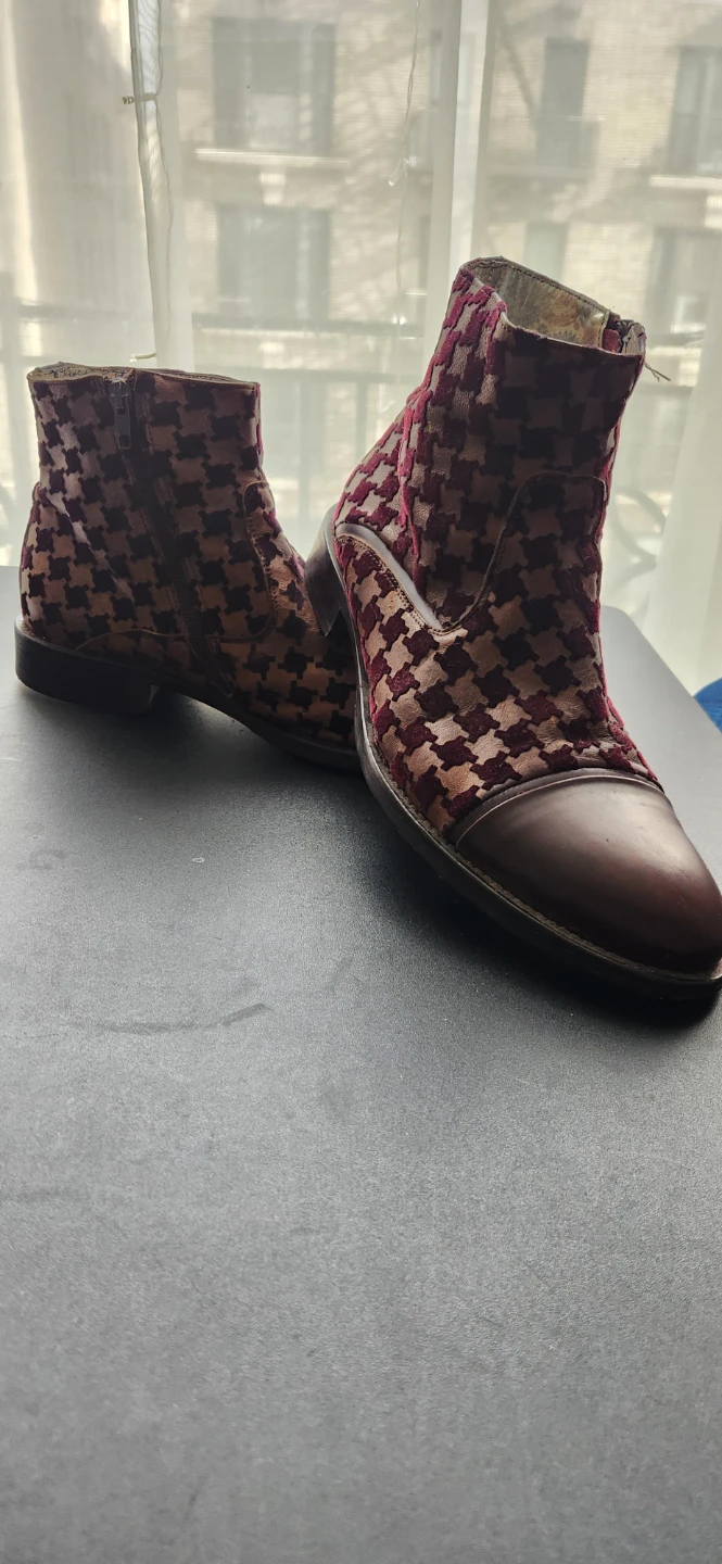 Carlo Ventura Ankle Boots - Size 43 USA 11