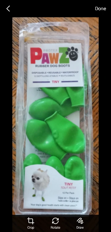 Protex Pawz Rubber Dog Boots Tiny - 12 Per Pack