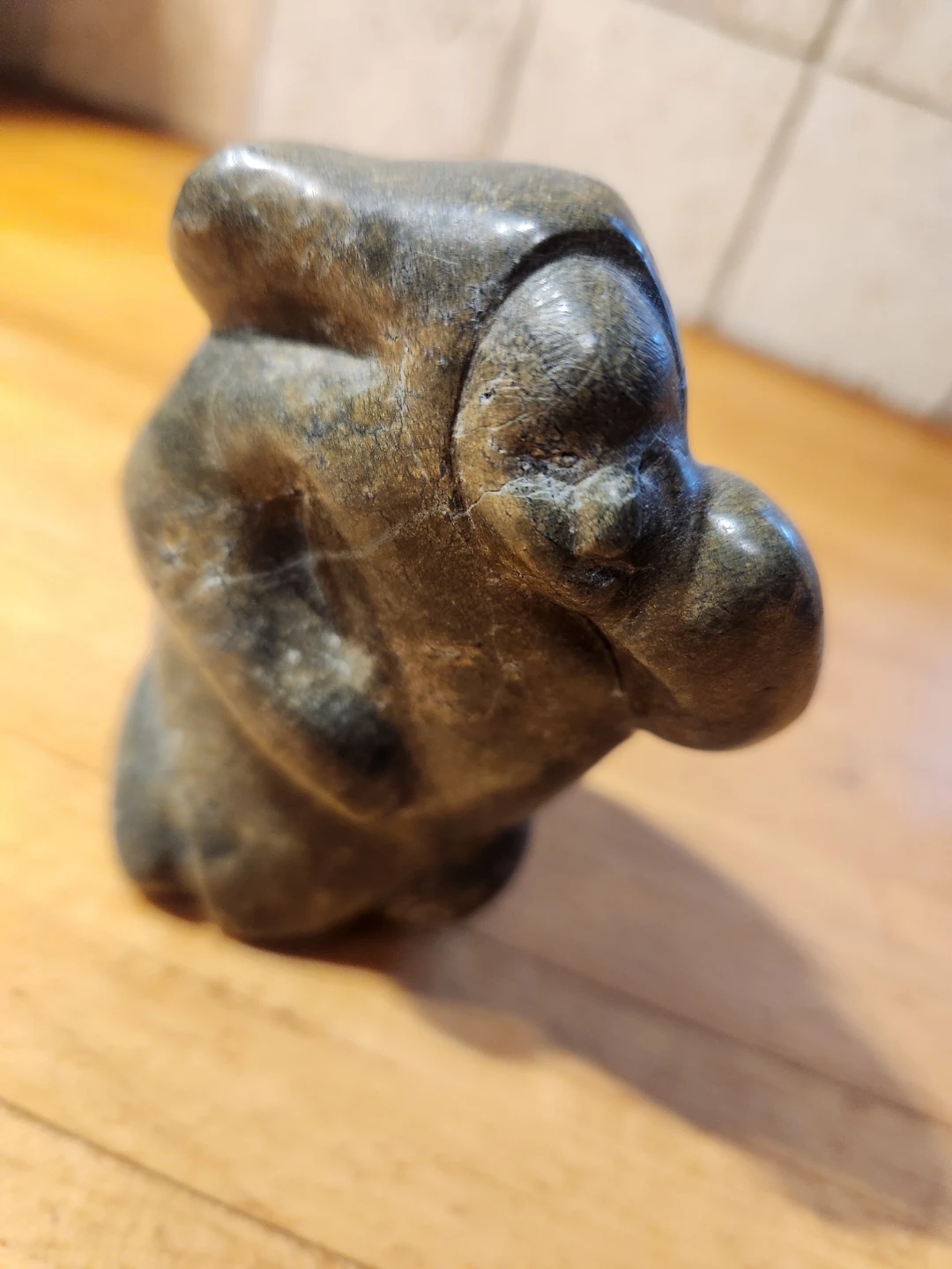 Vintage Inuit Stone Carving