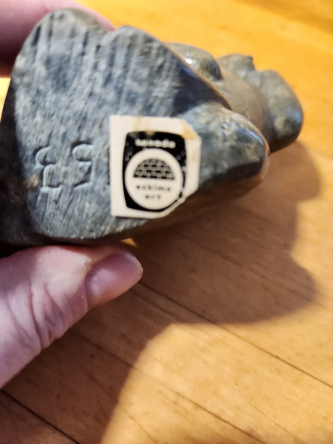 Vintage Inuit Stone Carving - photo 3