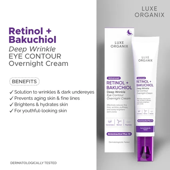 LUXE ORGANIX Advanced Retinol + Bakuchiol Deep