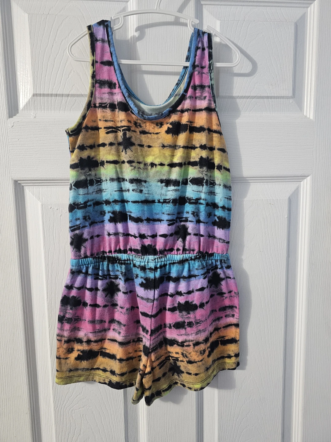 Girls Tie-Dye Romper