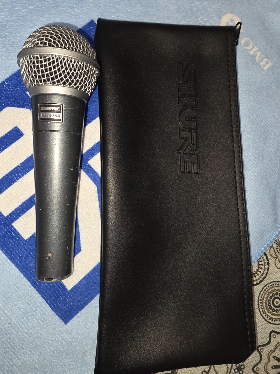 Shure Beta 58A Microphone with Case