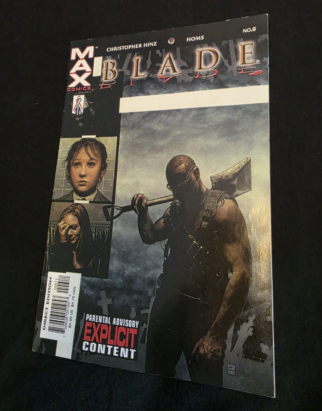 Blade 2002 MAX COMICS #6