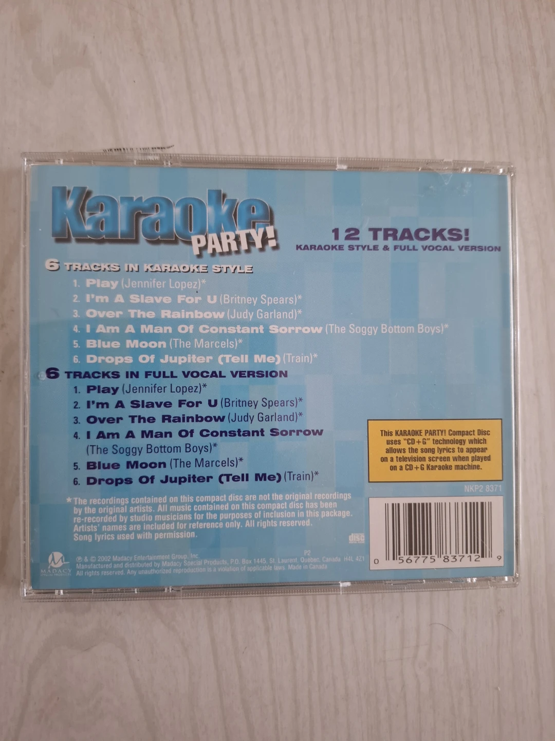 Karaoke Party! CD + 12 Tracks - photo 2