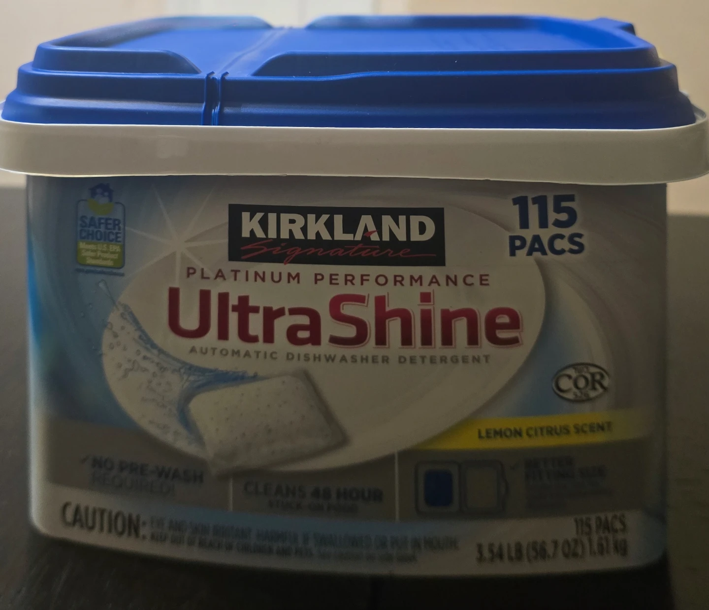 Kirkland Signature UltraShine Dishwasher Detergent - 115 Pacs - photo 2
