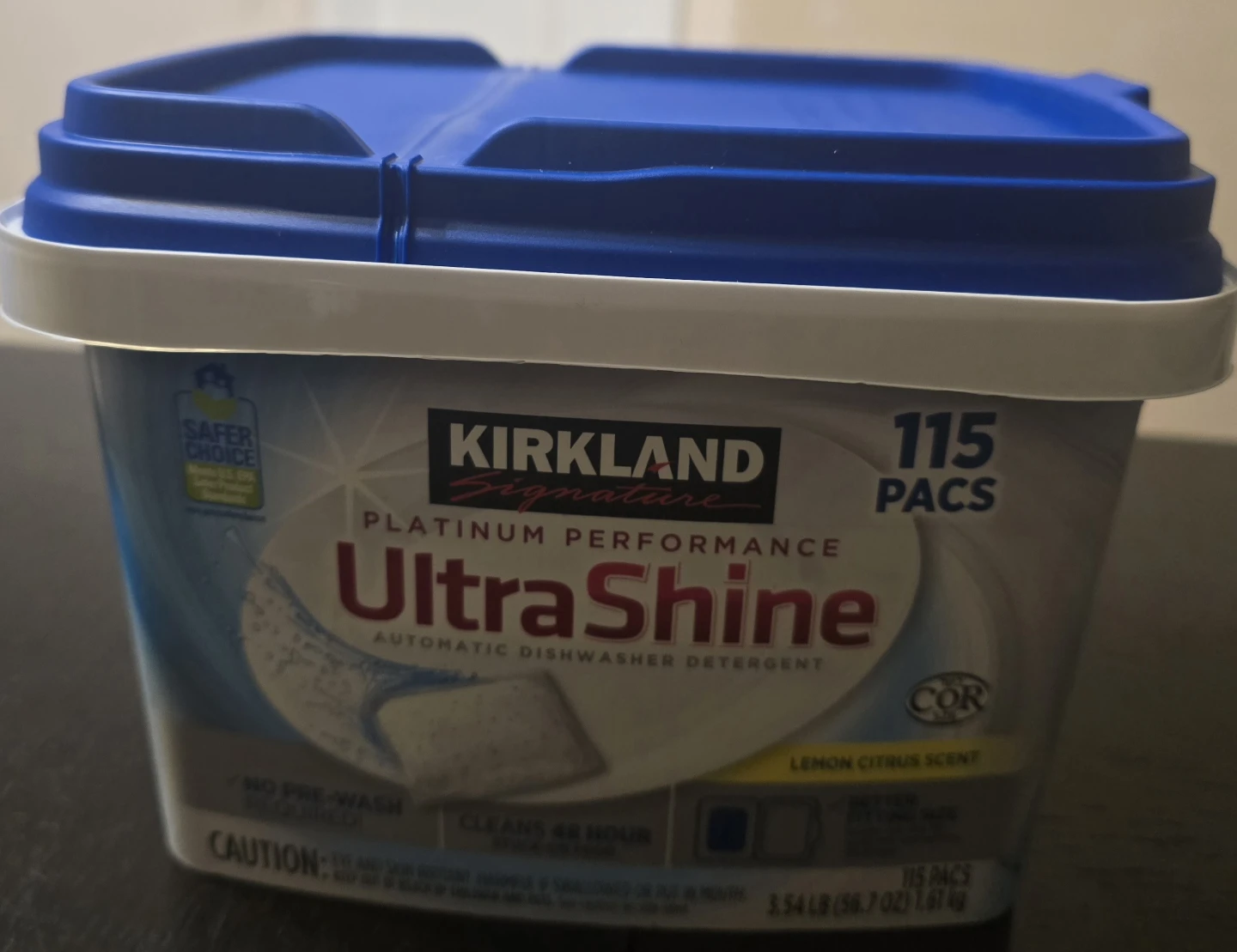 Kirkland Signature UltraShine Dishwasher Detergent - 115 Pacs - photo 3