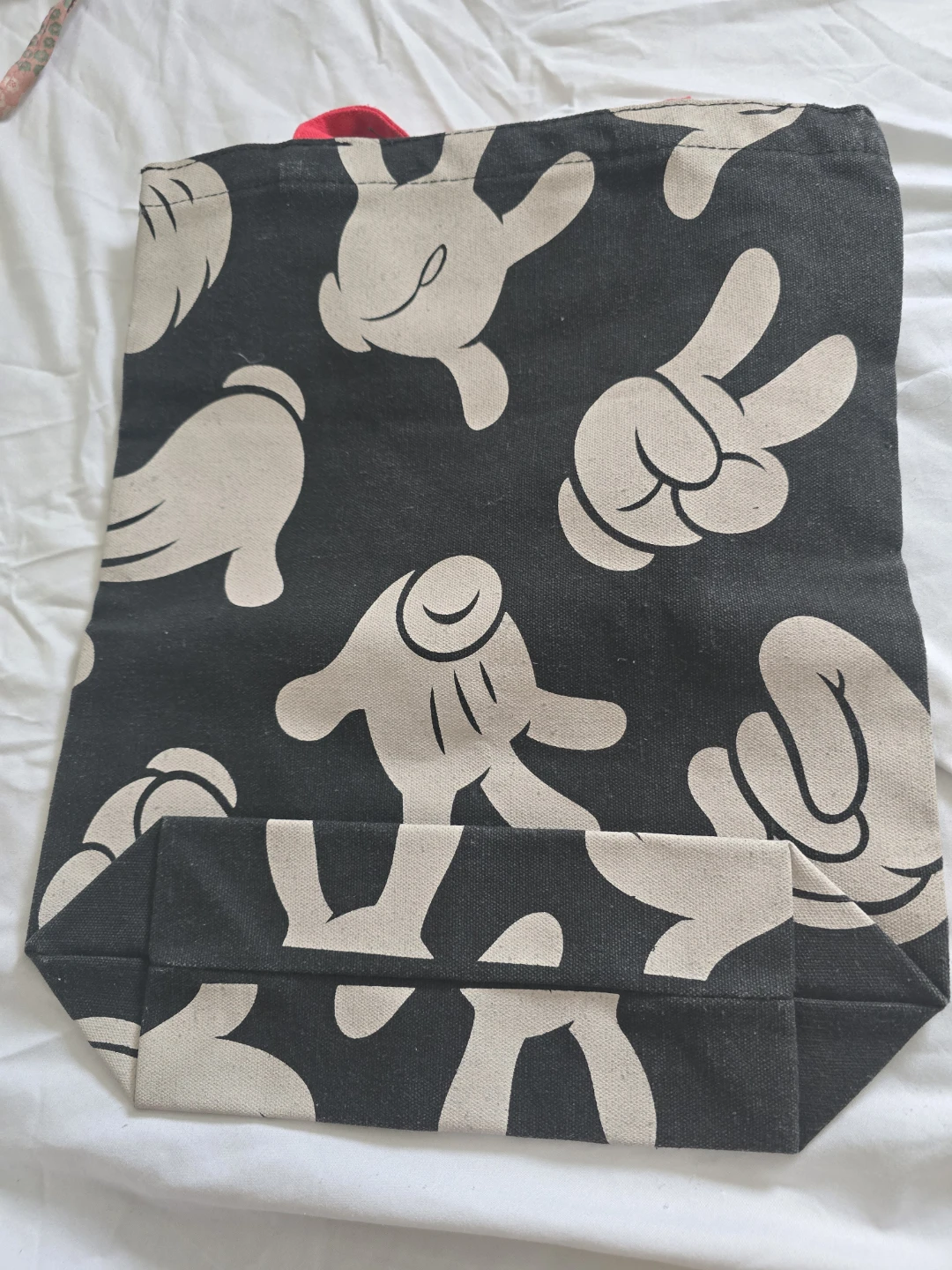 New Disney Mickey Mouse Hands Tote Bag New Japan