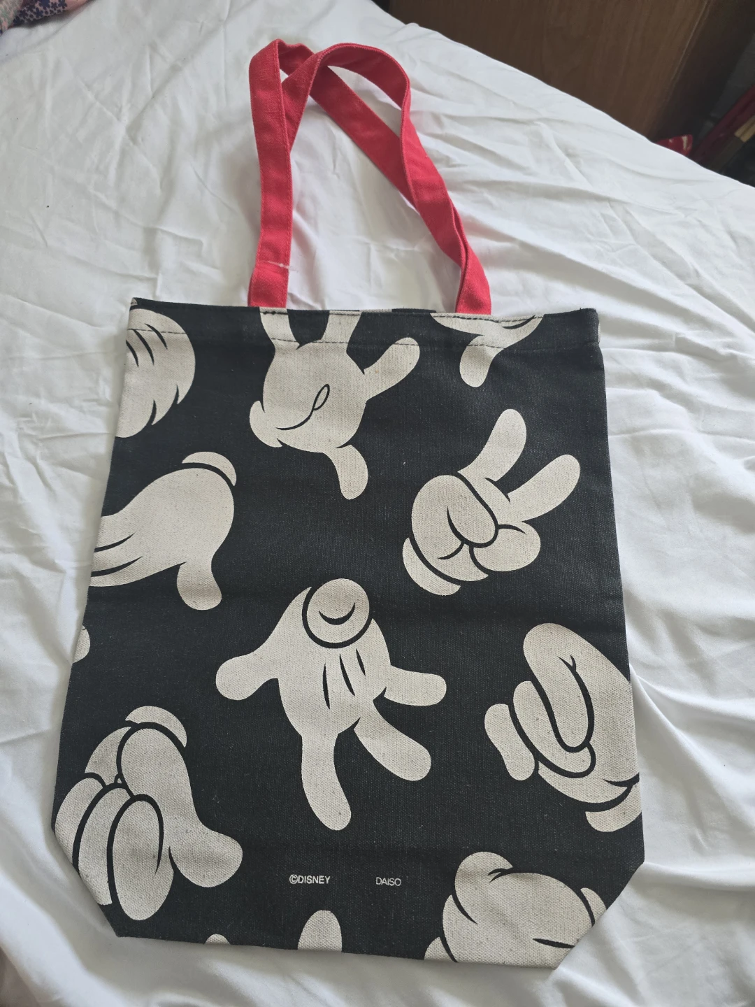 New Disney Mickey Mouse Hands Tote Bag New Japan - photo 2