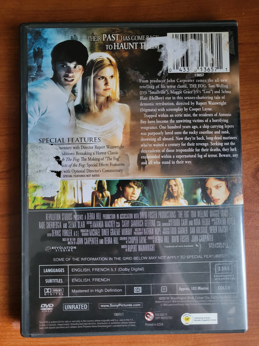 The Fog (Widescreen Unrated Version) DVD - photo 2
