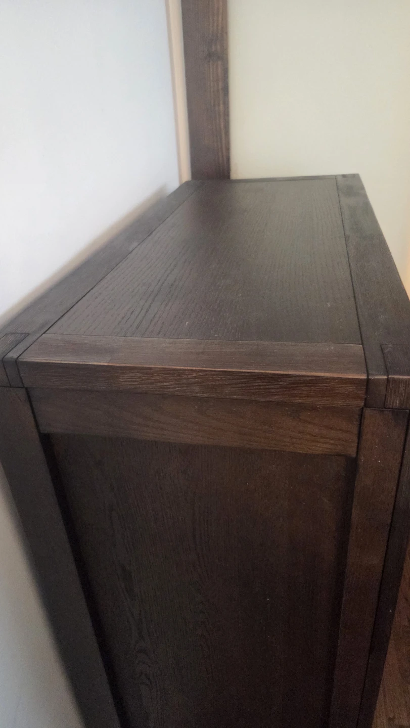 Dark Expresso Brown 5-Drawer Dresser - photo 2