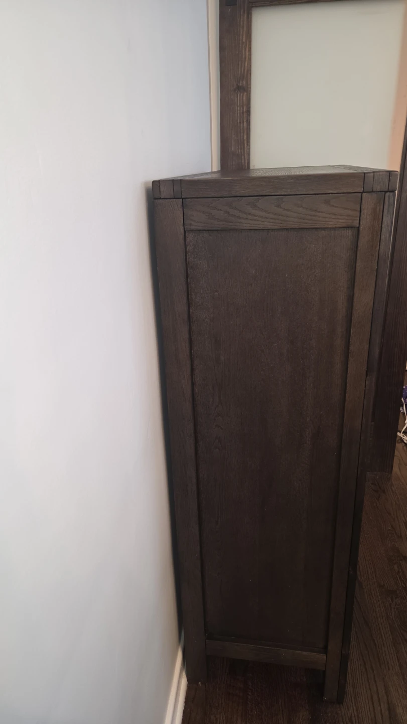 Dark Expresso Brown 5-Drawer Dresser - photo 3