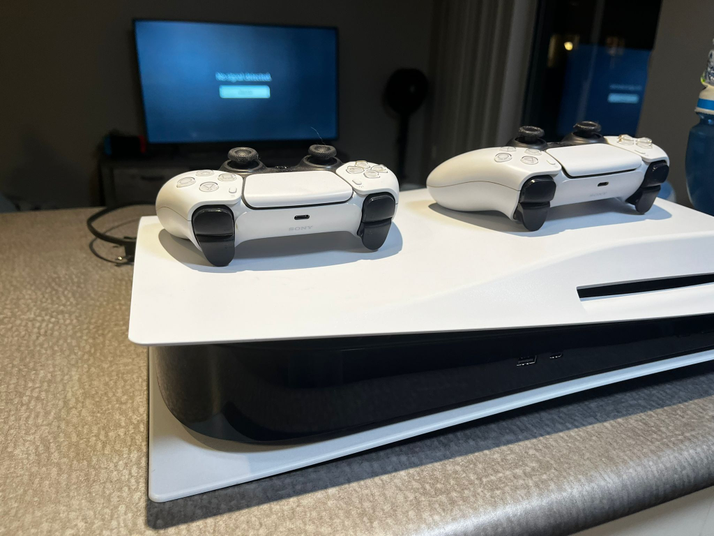 Sony PlayStation 5 Console with 2 Controllers - photo 5