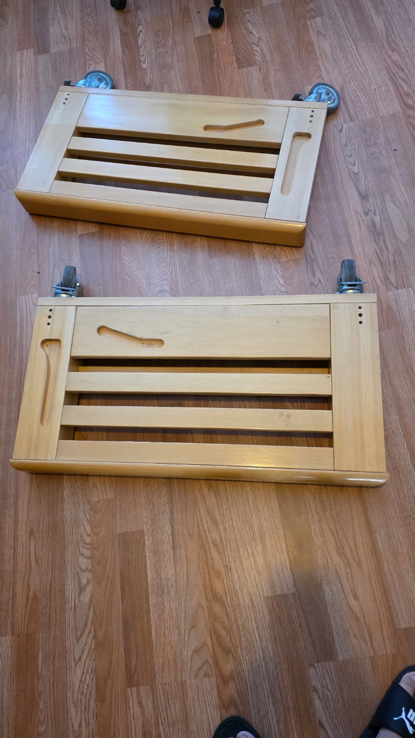 Wooden Rolling Ends (Set of 2) - photo 2