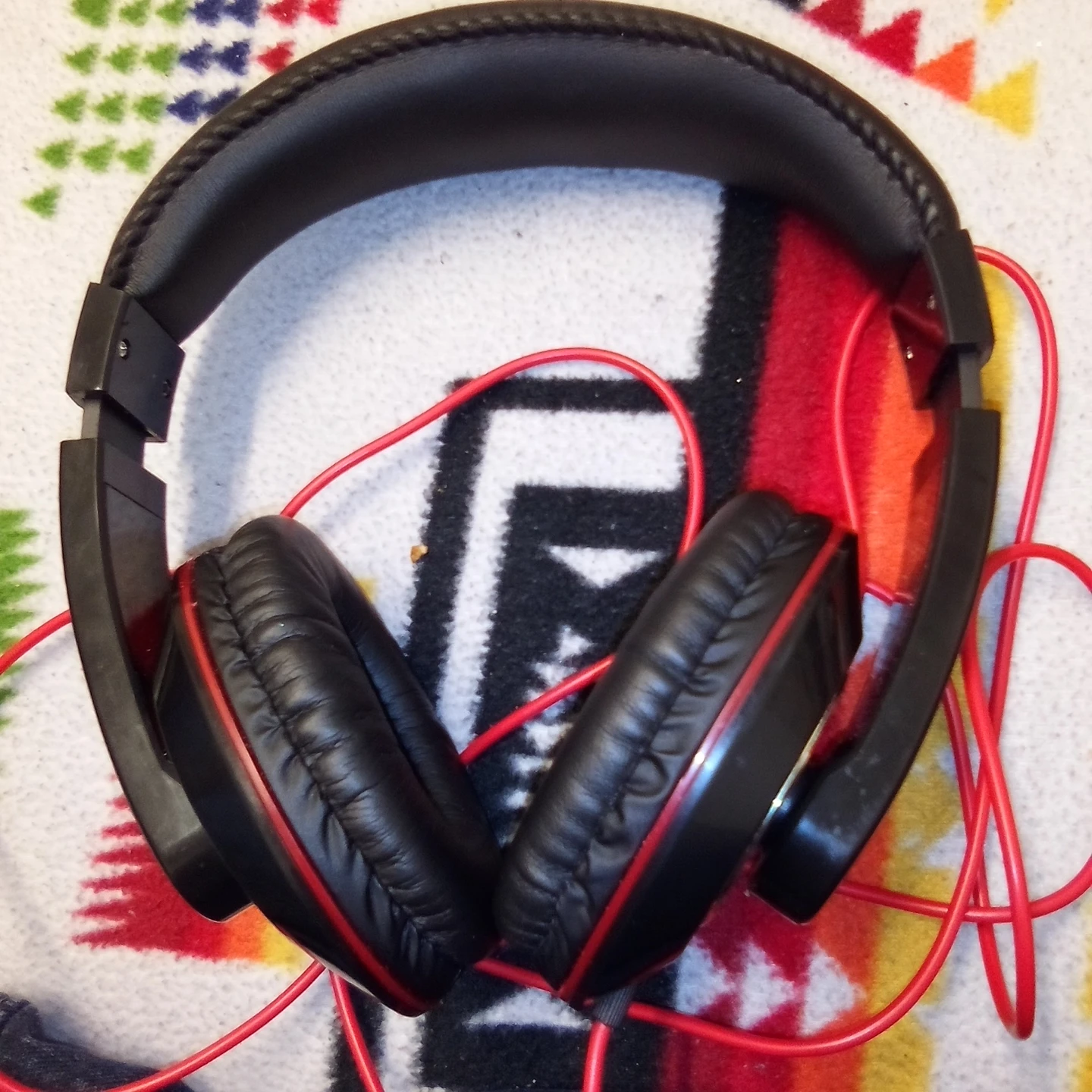 🥕 Black & Red Headphones - photo 2