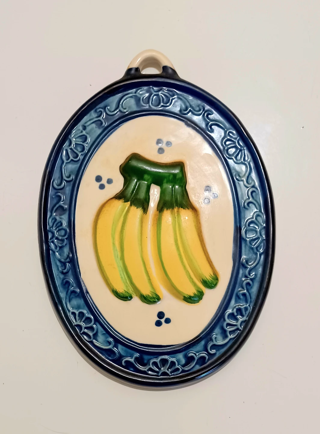 Antique Unique Ceramic Fruit Wall Hangings - photo 2