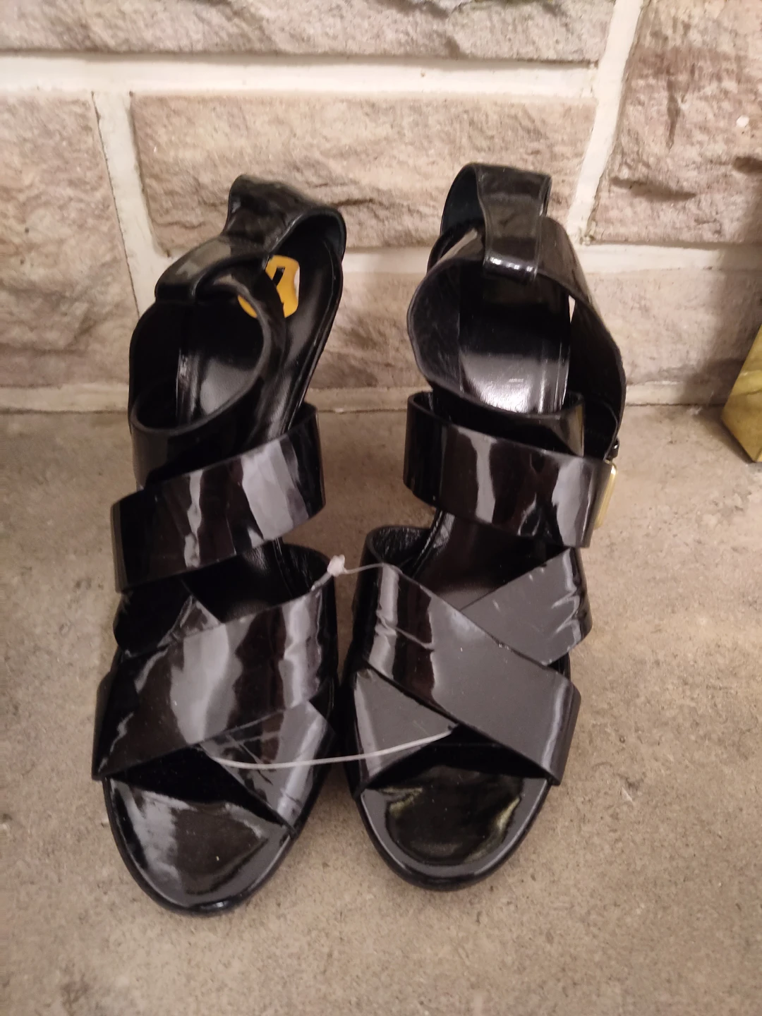 🧡DKNY Black Heels, Size 7