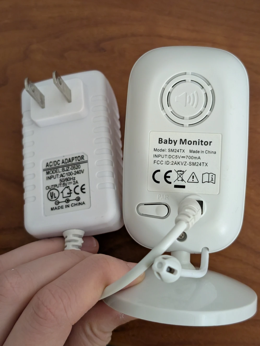 Free ANMEATE Baby Monitor SM24TX not sure if working - photo 2