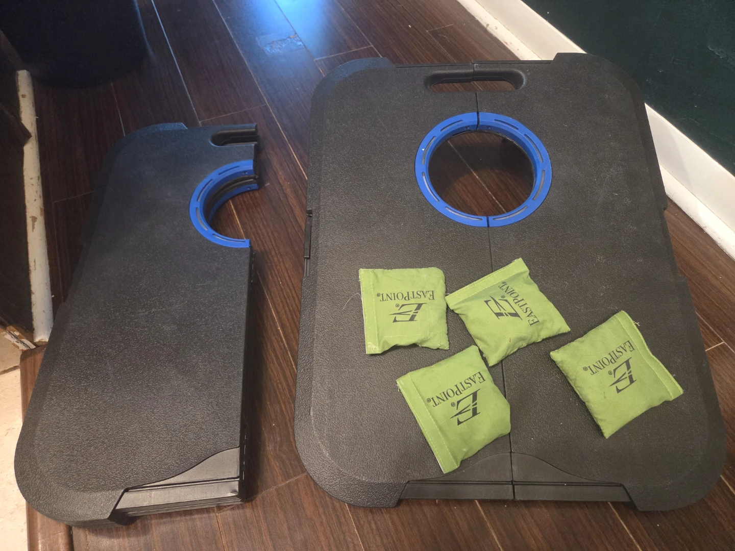 Light-Up Cornhole game