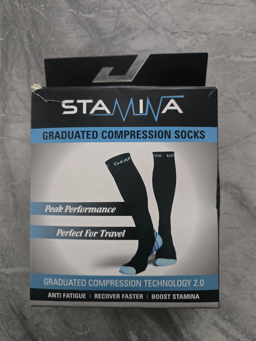 Physix Gear Stamina Graduated Compression Socks L/XL - photo 2