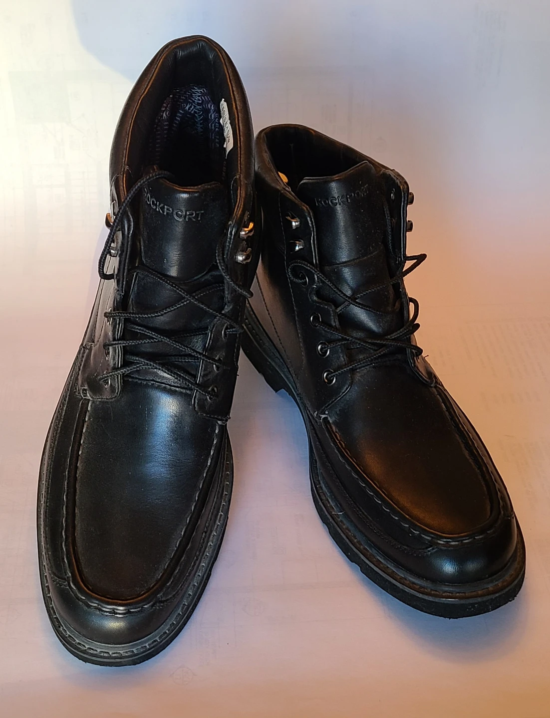 Men's Black Rockport Boots - photo 4
