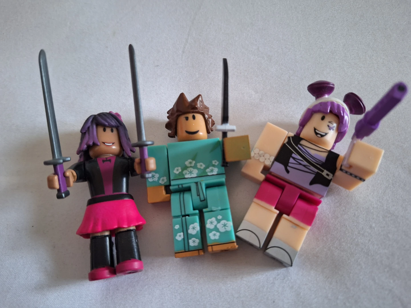 Roblox Action Figures with Swords