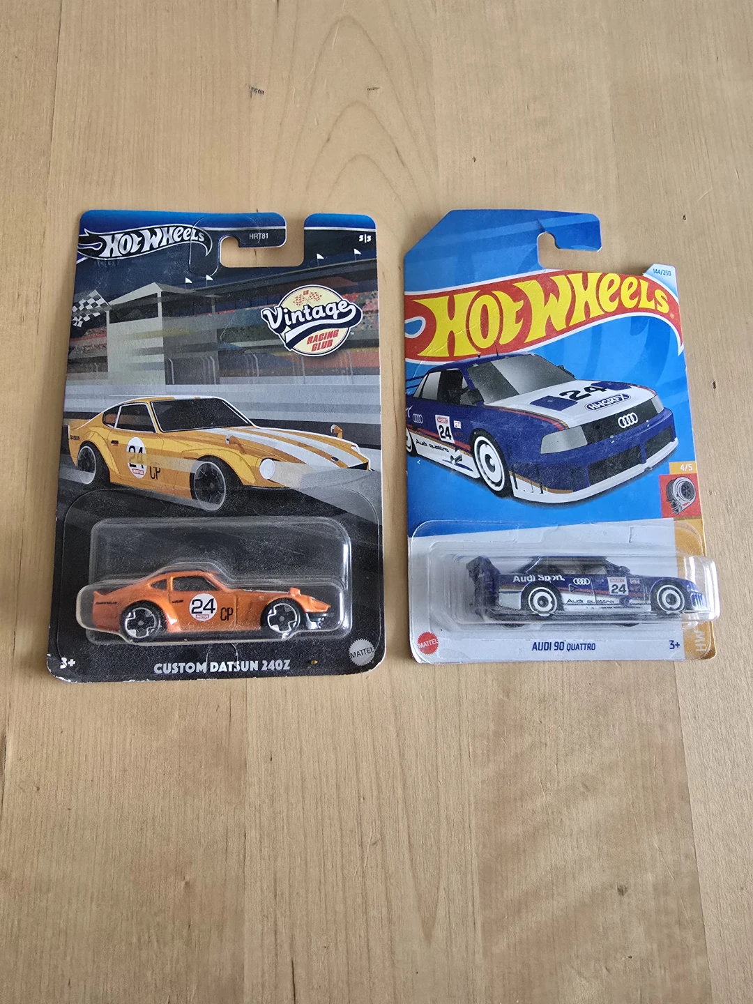 Hot Wheels Custom Datsun 240Z and Audi 90 Quattro (2-Pack)