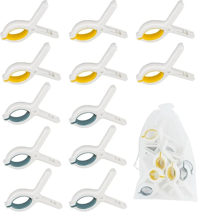 Beach Towel Clips - 10 pcs