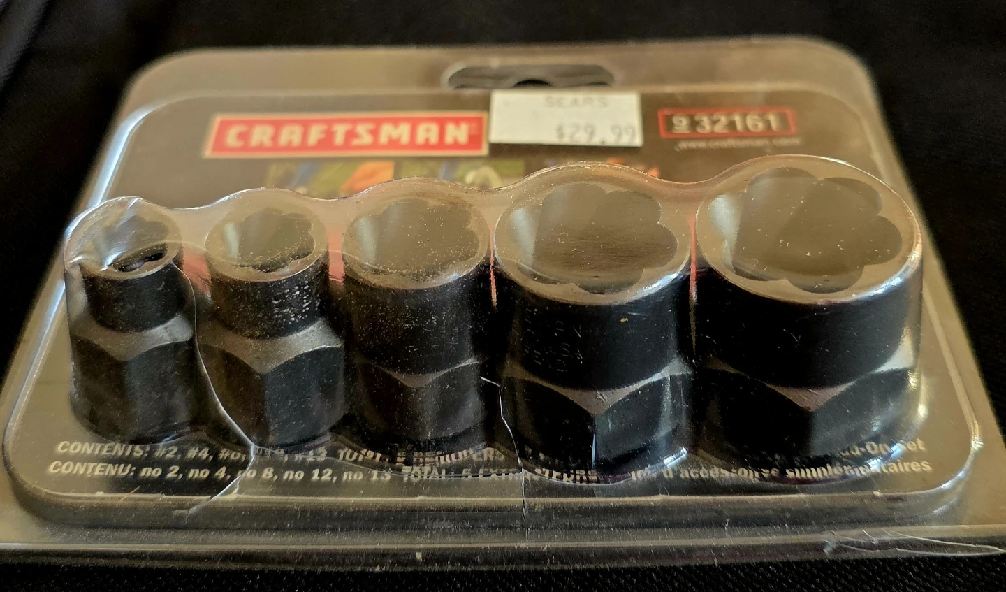 Craftsman Bolt-Out Damaged Bolt/Nut Remover Set - photo 2