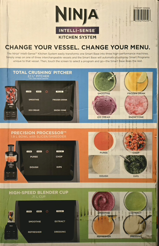 Ninja Intelli-Sense Kitchen System Blender Food Processor - photo 2