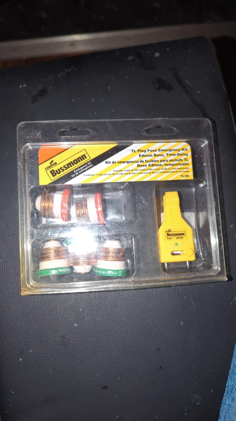 Bussmann TL Plug Fuse Emergency Kit