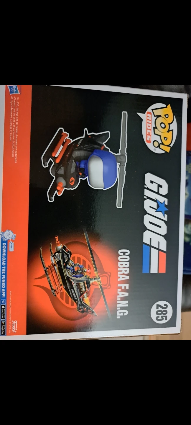 New Funko Pop! Rides G.I. Joe Cobra F.A.N.G. - photo 3