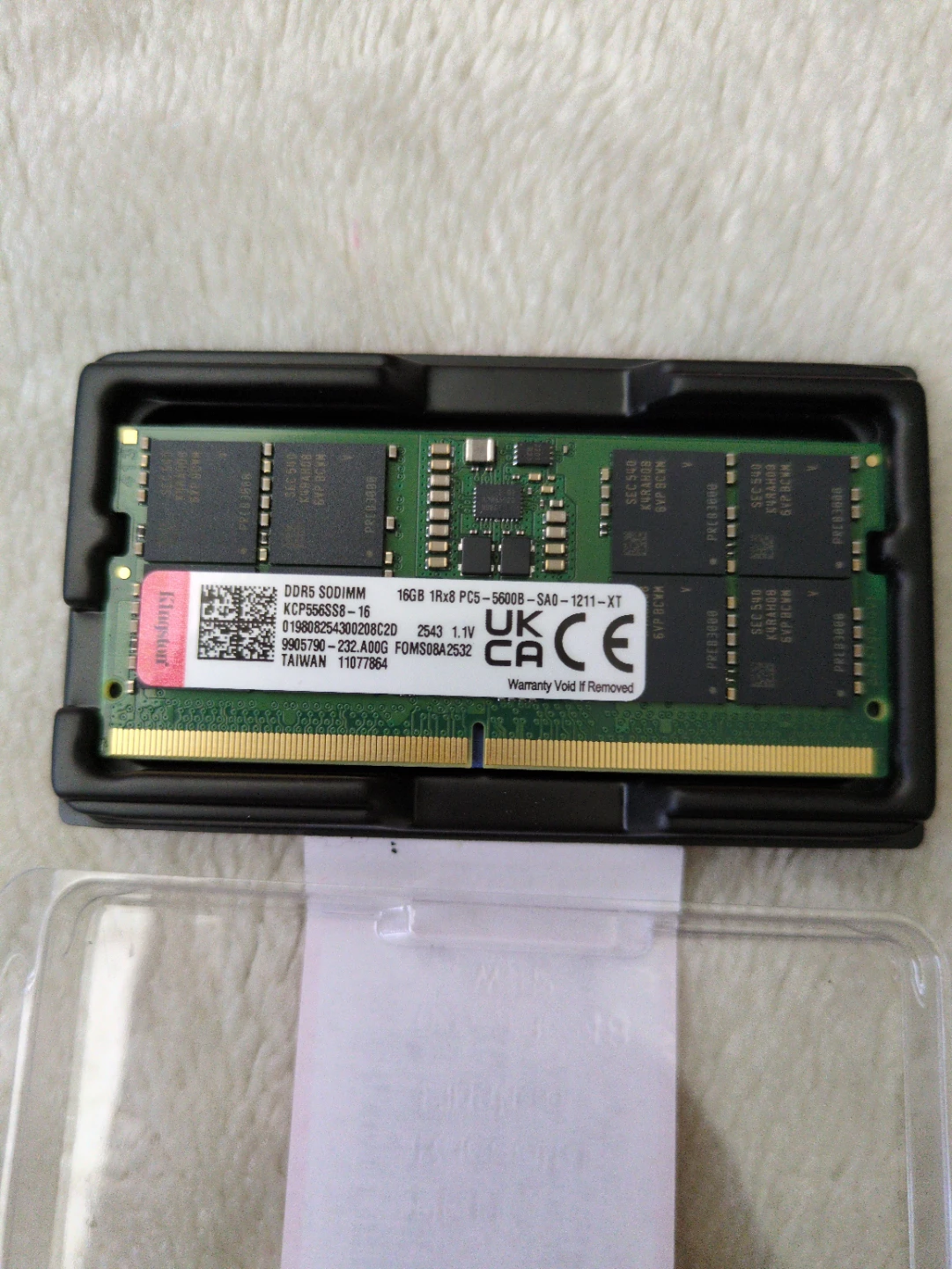 Kingston 16GB DDR5 Laptop RAM – 5600MHz (DDR5 SODIMM) - photo 2
