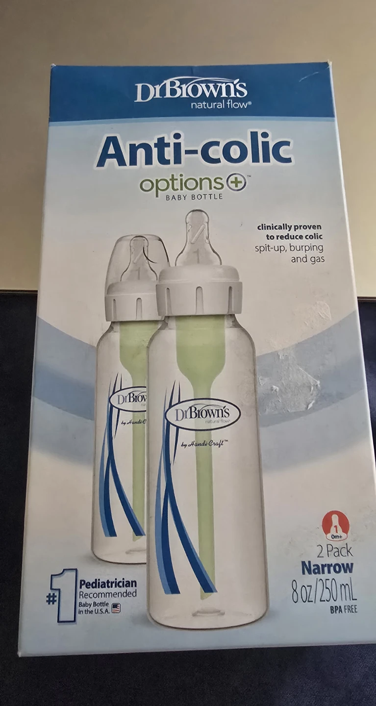 Dr. Brown's Anti-Colic Options+ Baby Bottles (2 Pack) 0-3m - photo 2