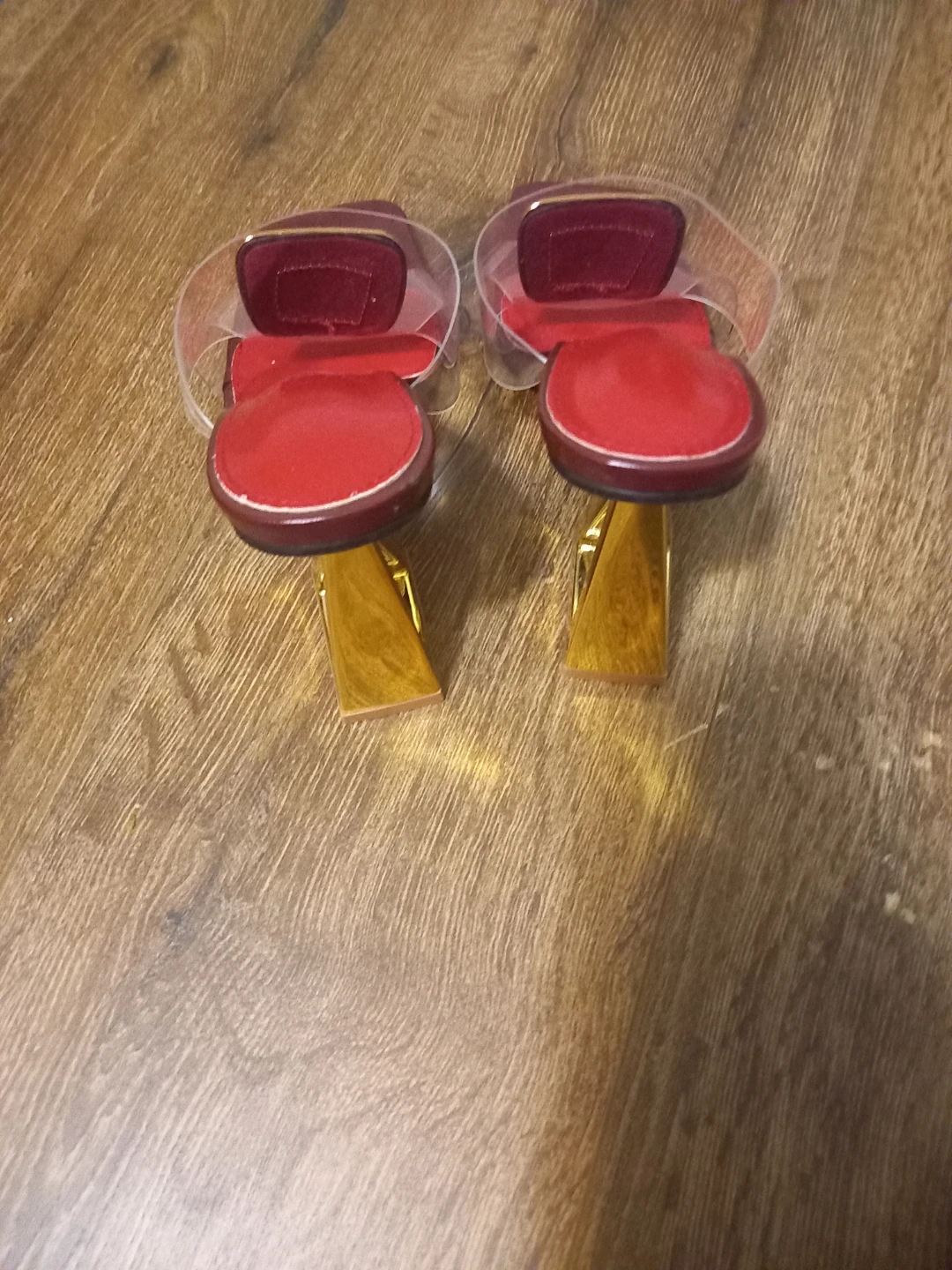 Red & Clear Heels - photo 3
