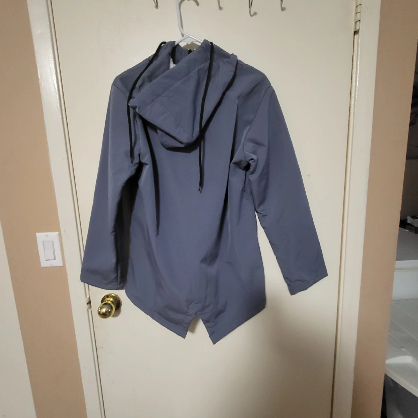 Blue hooded jacket, size S - photo 2