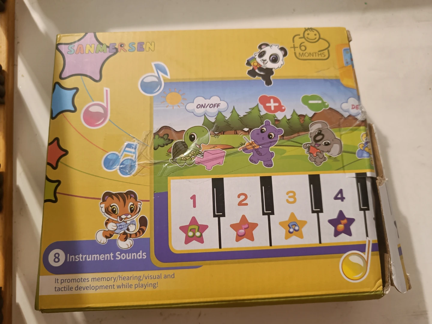 Sanmersen Musical Piano Play Mat