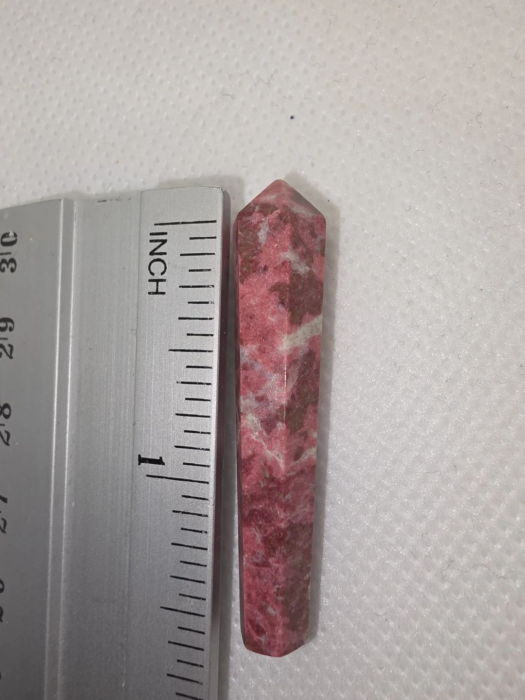 Mini rhodonite Crystal Tower Point