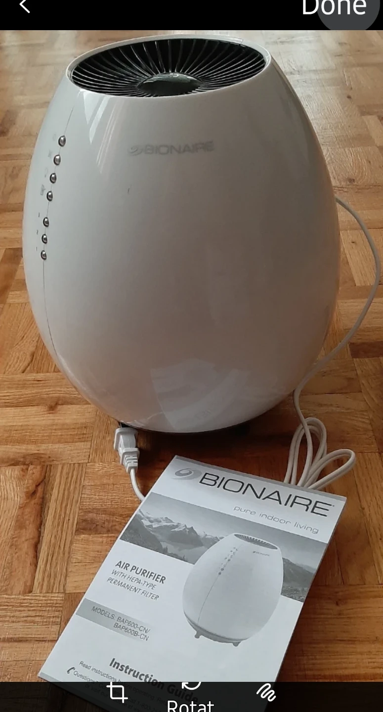 Bionaire Airbutler Air Cleaner - Like New! - photo 4