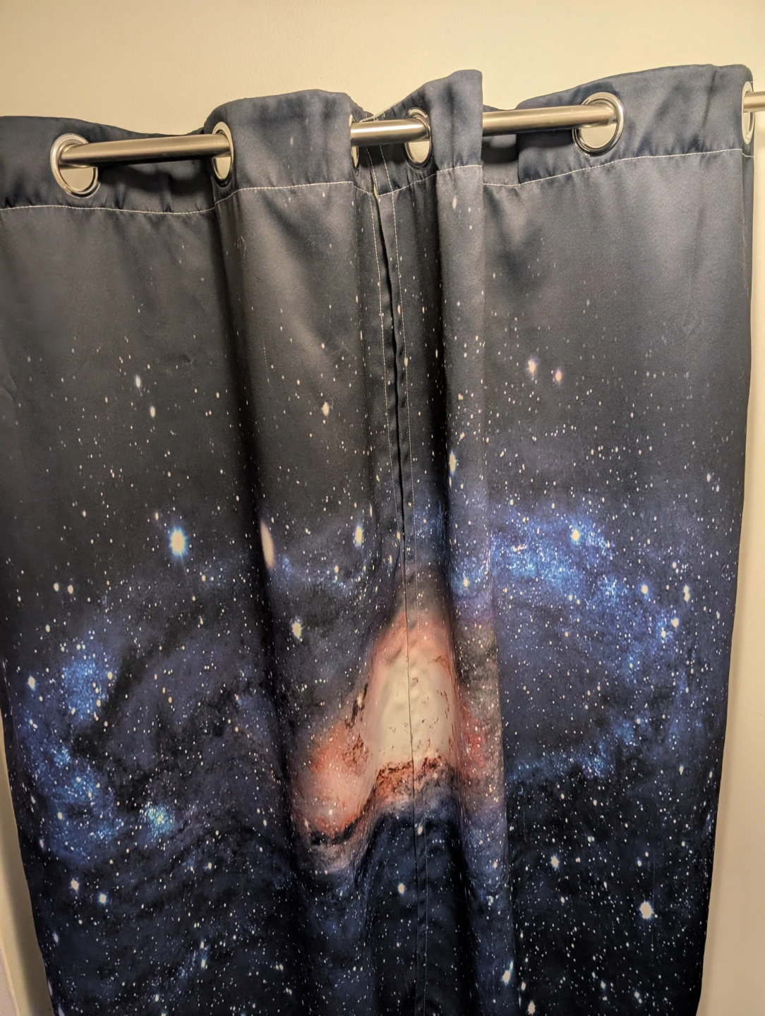 Galaxy Print Curtain 🧡 - photo 2