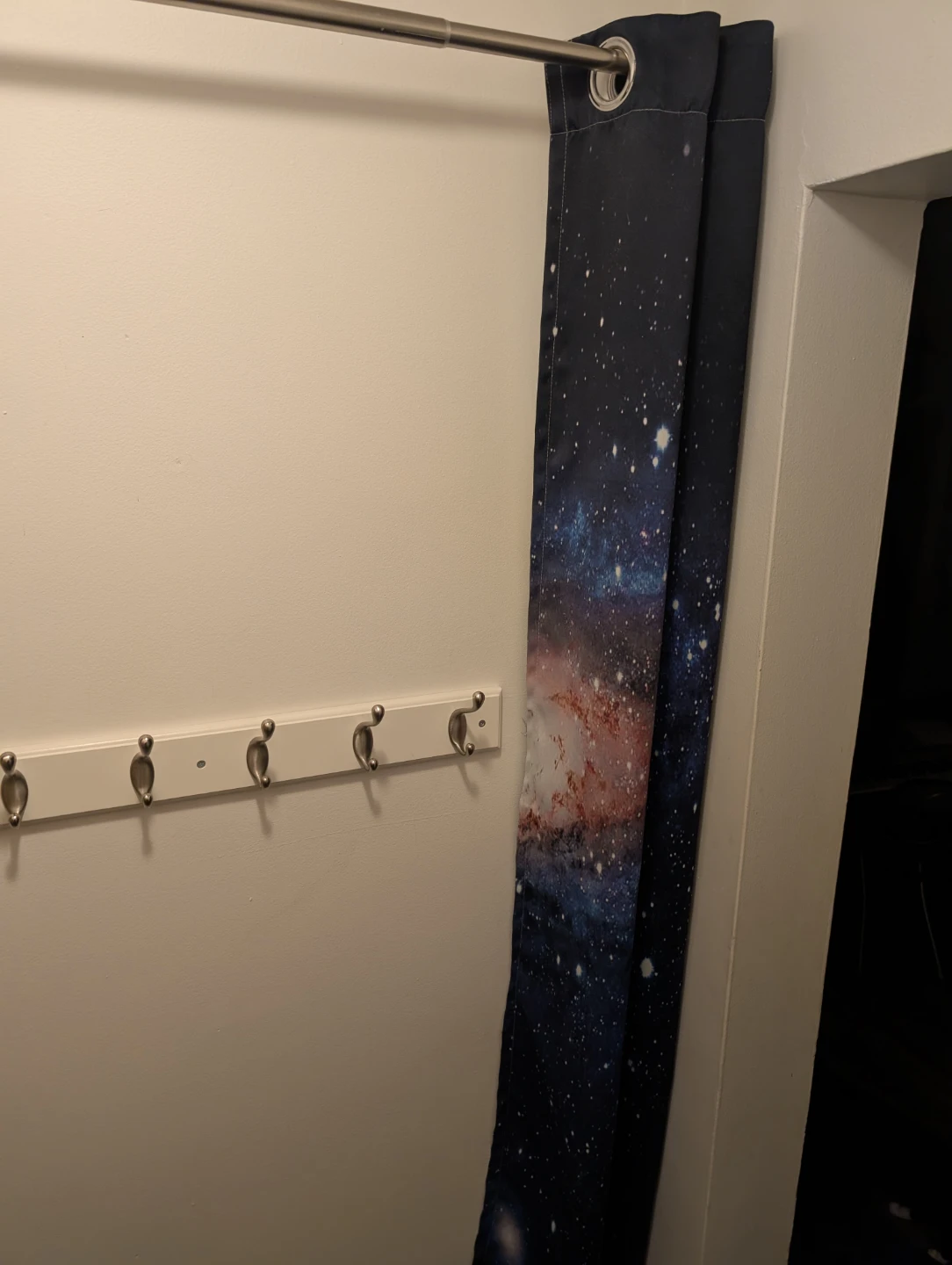 Galaxy Print Curtain 🧡 - photo 4