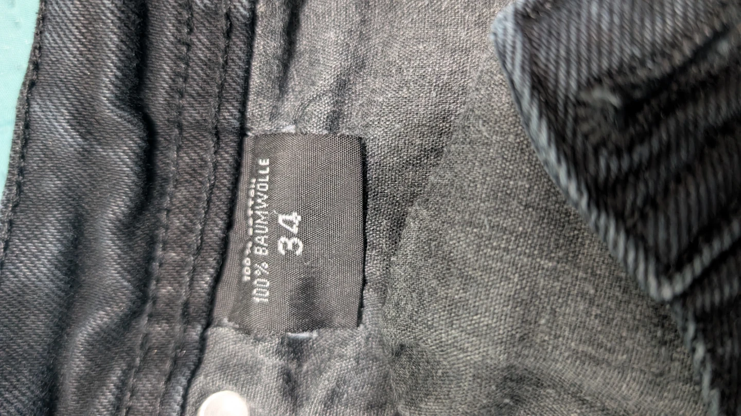 Black Jeans Size 34 - photo 5