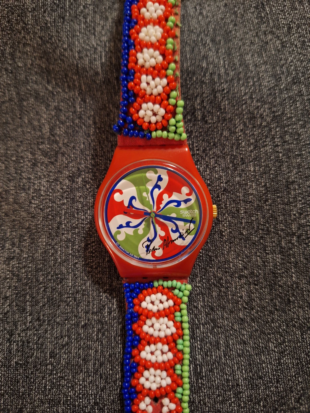 Vintage Swatch Despiste GZ142 by Pedro Almodovar - photo 2