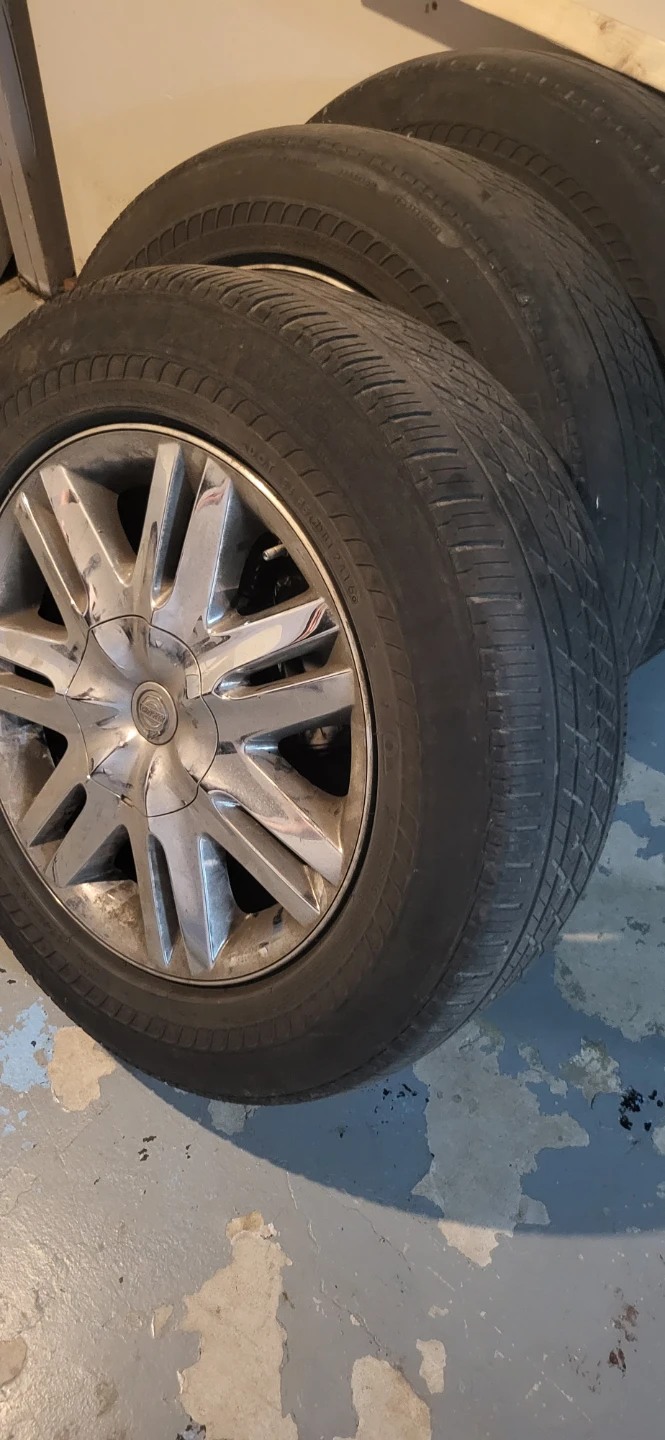 Set of Four VirtuAir Tires 225/65R17