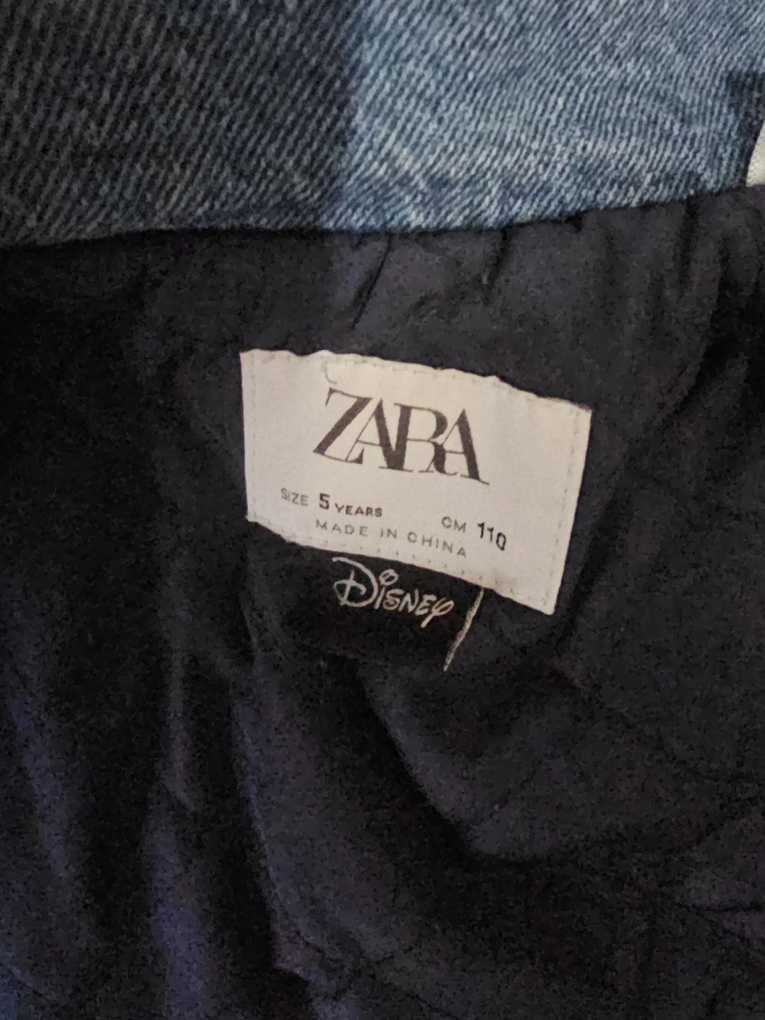 Zara Disney Minnie Mouse Denim Jacket - Size 5 - photo 3
